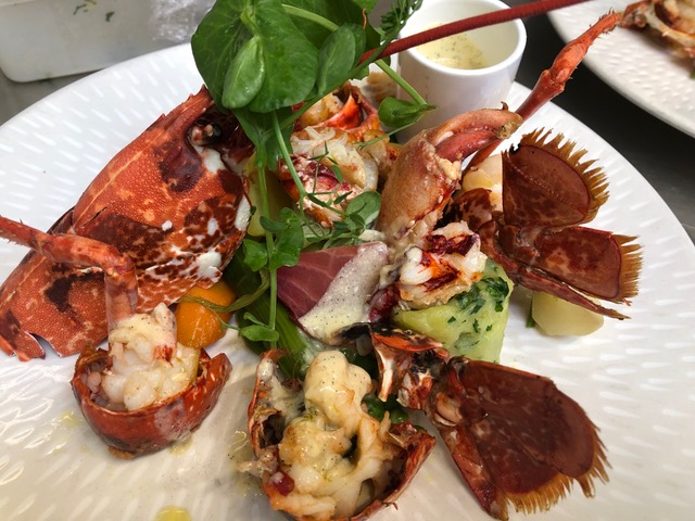 Homard cuisiné Plat à base de homard