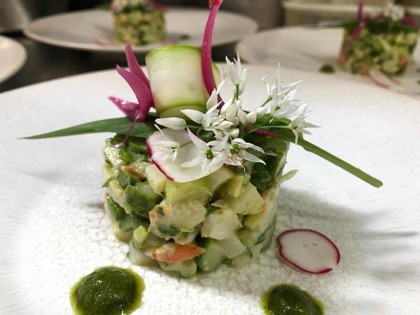 tartare asperge tarte aux asperges
